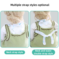 Bavoir jetable pour bébé, imperméable et anti-fuite, pas besoin de nettoyer, adapté aux voyages et aux activités de plein air
