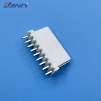 Conector de Montaje en Placa de Latón de 9 Pines con Paso de 2.54mm 2510-9A para PCB IP67 DC Recto Vertical Macho