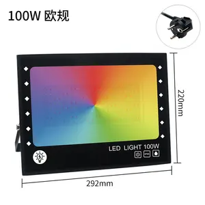 100W LED泛光灯10000毫米超亮LED工作灯IP65户外6500K cob 100w 200w 300w 400w 500w 700w led泛光灯