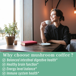Factory Wholesale Mushroom Coffee Plant Extract Dietary Supplement 100% Natural Mushroom Extract Powder Function for Energy - Product Image 3