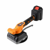 TOPSUMWAY Vibrateur de carrelage sans fil 21V 750W à batterie, tête en aluminium, cinq vitesses réglables, garantie 1 an
