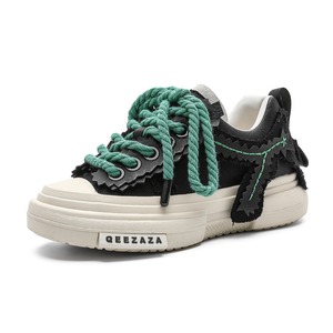 2026 model irregular canvas <b>shoes</b> 5cm <b>height</b> <b>increase</b> Thick-soled <b>shoes</b> <b>height</b> enhancement suitable casual wear versatile unique - Product Image 5