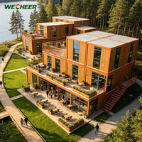 Maisons conteneurs Wecheer insonorisées en kit pour bureaux de chantier, dortoirs du personnel, maisons modulaires en acier