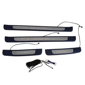 For Toyota Camry 2018-2026 8th 9th Door Sill Strip Pedal <strong>Light</strong> Blue Illuminated <strong>LED</strong> Threshold <strong>Bar</strong> Cover Welcome <strong>Lights</strong> for Camry - Product Image 1
