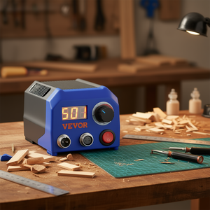 Kit de pyrogravure Vevor à double sortie, 23 embouts, 5 pointes solides, ensemble de stylos de pyrogravure pour projets d'artisanat et de bricolage - Product Image 2