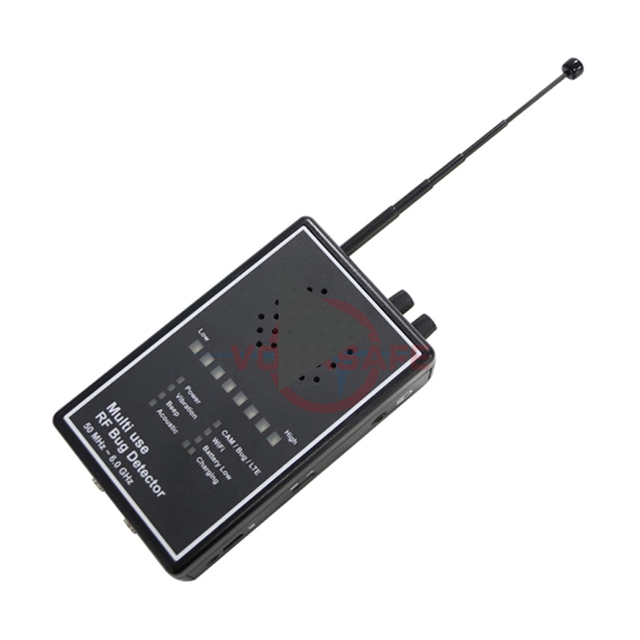 Hot Sale Small Spy Camera Detector 50 MHz ~ 6.0 GHz Range Wireless Bug Finder WiFi Connectivity Spy Wireless Voice Recorder