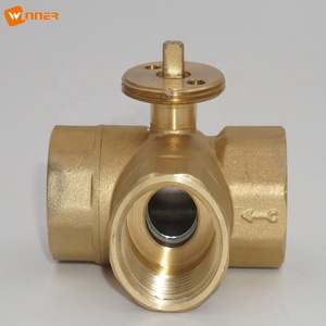 Van Điều Khiển Lưu Lượng Nước Điều Khiển 3 Chiều Điện 24VDC Van Nước Có Động Cơ - Product Image 3