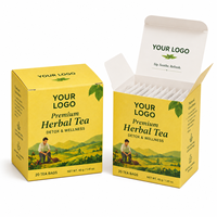 Boîte d'emballage pliable en carton blanc personnalisée pour café instantané, thé, boissons solides, jus lyophilisés, boîtes en papier