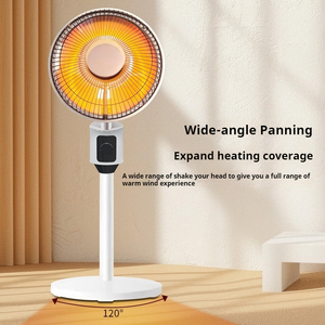 Ventilador Eléctrico Portátil USB de Fibra de Carbono Pequeño, Calentador Vertical de Escritorio, Horno de Asado de Calentamiento Rápido, Ahorro de Energía - Product Image 2