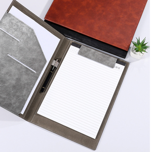 Mehrzweck-Premium-PU-Leder A4-Dokumentenordner Kunden spezifischer <span class=keywords><strong>Multi</strong></span>-Slots-Verdickung vertrags ordner für die Geschäfts markt konferenz - Product Image 5