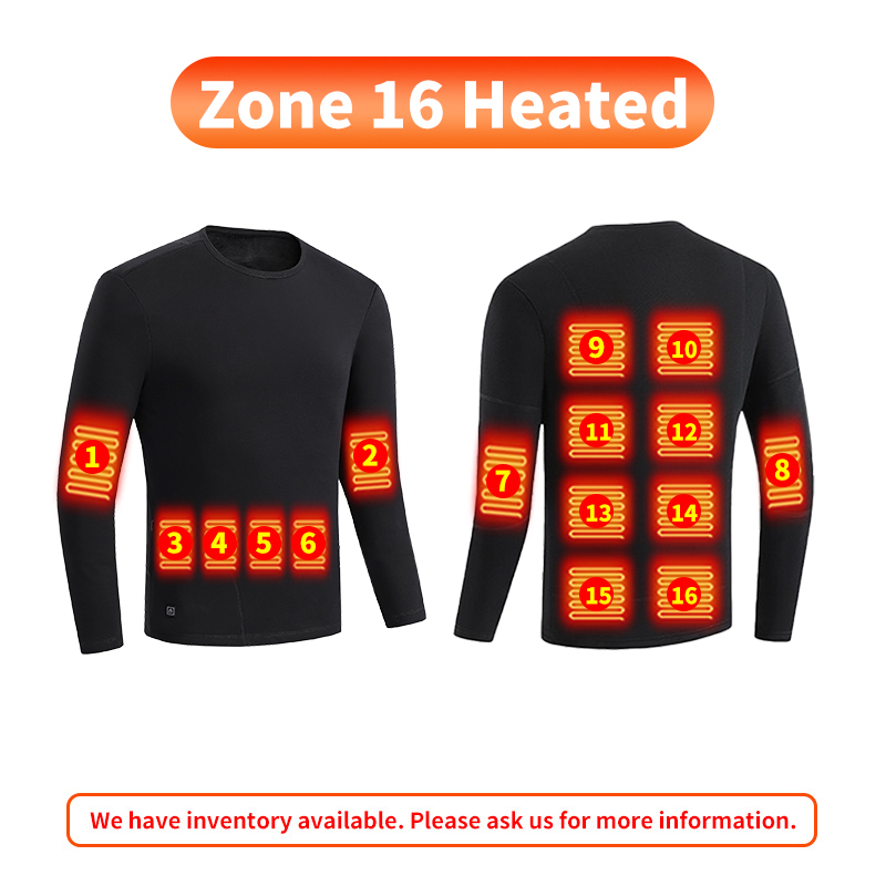 Black 16 zones Heated/Thermal top