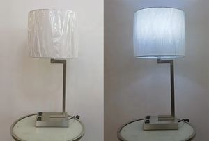 Lámpara de Noche LED Moderna y Sencilla para Habitación de Hotel Days Inn by Wyndham, con una Cama King y Dos Mesitas de Noche, Base para Bombilla E26 - Product Image 5