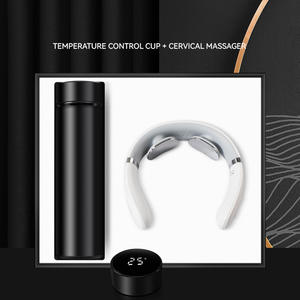 Ensemble cadeau de luxe personnalisé pour le Nouvel An, agenda de bureau pour client 2026, ensemble cadeau d'entreprise 2025, masseur vibrant pour le bien-être avec logo - Product Image 5