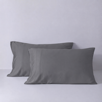 Parure de lit en viscose de bambou 100 % certifiée OEKO Standard, rafraîchissante et respirante, avec housse de couette et drap-housse, taille King Size, vente en gros
