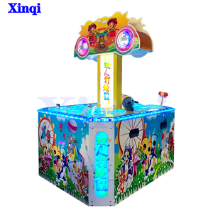 Fabbrica di alta qualità personalizzato doppio esercizio riflessi veloci Whack talpa Arcade Machine Hit Hammer bambini gioco a gettoni - Product Image 3