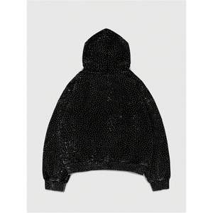 Sudadera con Capucha Extra Grande Personalizada para Hombre, Sudadera Brillante de Manga Larga, 100% Poliéster French Terry - Product Image 3