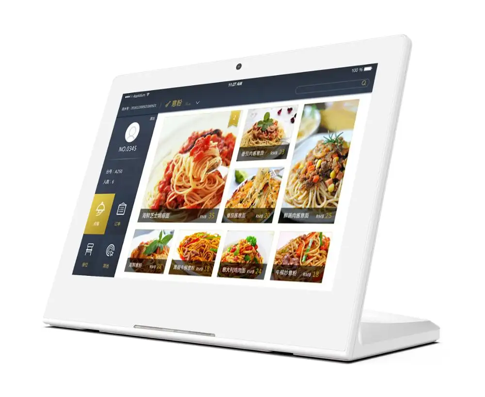 Kỹ thuật số Menu Hệ Thống Android Tablet PC 10 inch 1280*800 Máy Tính Bảng Đặt Hàng Mini PC Quad Core wifi máy tính bảng