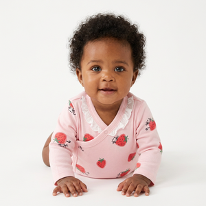 Body de algodón orgánico de bambú para bebé, ropa de invierno para niña, Mono de una pieza para recién nacido, peleles de Navidad en línea - Product Image 1