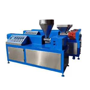 Small plastic extruder extruding artificial vaginal sex toy production line equipment