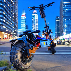 Scooter Eléctrico Plegable YUME 60v X11+ con Ruedas Grandes de 11 Pulgadas, Motor Dual sin Escobillas, Alcance de 80 km, Nuevo Vehículo Todoterreno - Product Image 3