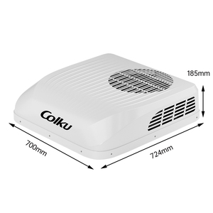 เครื่องปรับอากาศติดหลังคาสำหรับรถยนต์ไฟฟ้า Colku MT26A 12V สำหรับรถพ่วง รถบรรทุก รถบ้าน - Product Image 1