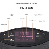 Meilleures ventes : Plaque vibrante de fitness Jitter, machine de perte de poids, plaque vibrante électrique Crazy Fit pour massage et entraînement du corps entier