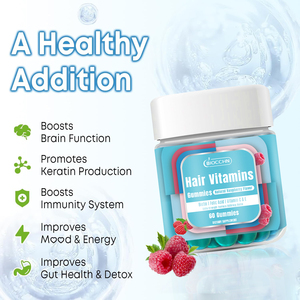 Gummies <span class=keywords><strong>de</strong></span> vitamines capillaires OEM/ODM : Soutien nutritionnel quotidien pour des cheveux d'apparence saine - Product Image 3