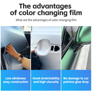 Minuit bonbons perle Dragon sang rouleau Format brillant métallique rouge vinyle voiture Wrap TPU corps PPF auto-cicatrisant pour la Protection de la voiture - Product Image 4