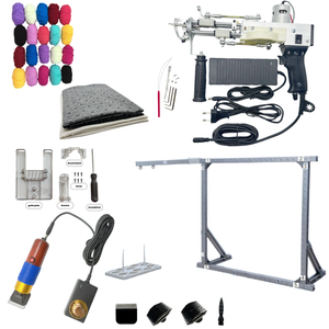 Kit de pistolet à tufting 2 en 1 110V/220V électrique pour couper et boucler <span class=keywords><strong>le</strong></span> velours, tissage de tapis pour la fabrication de tapis DIY - Product Image 2