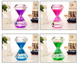 Oving and y Liquid tion otion ububbler imimer ololorful ourourglass alelaking esesk ooys isual ensory imimer CEAN iamond hahape - Product Image 3