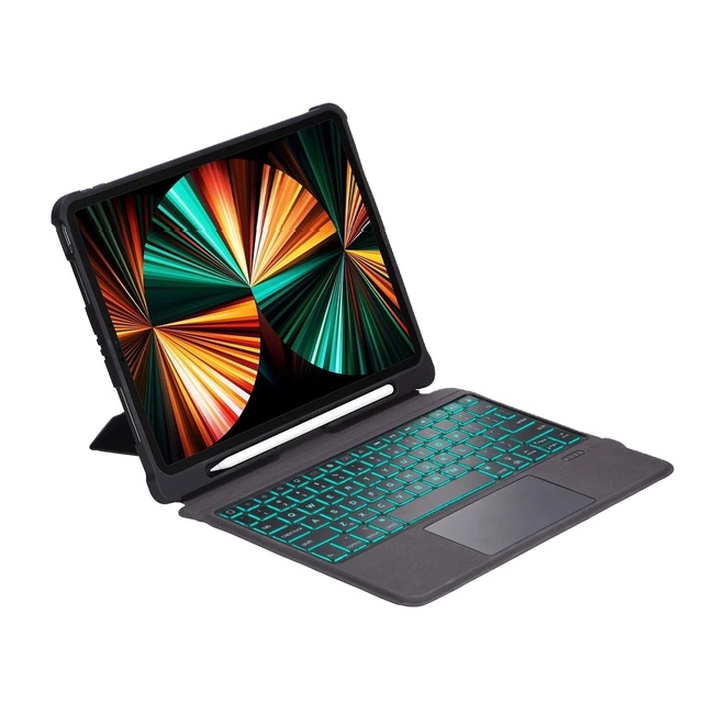 Wireless Detachable Magic Backlit Keyboard Pencil Holder Cover for iPad 10.2 10.5 Air 3 4 5 10.9 10th Touchpad Case for Pro 11