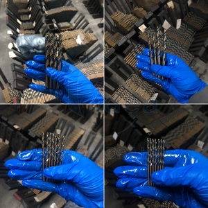 <span class=keywords><strong>Foret</strong></span> KIDEA entièrement trempé en cobalt M35 noir et or 135 °   Pointe <span class=keywords><strong>de</strong></span> perçage pour acier inoxydable et acier trempé - Product Image 5