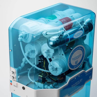 Vente chaude sur le marché du Moyen-Orient, purificateur d'eau Aqua Smart RO, armoire, système RO 6 étages 75 GPD avec ultraviolets