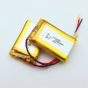 充電式リチウム電池1034501800mAhリチウムイオンバッテリー3.7v <span class=keywords><strong>1800</strong></span> mah 6.66whバッテリーポリマーzn103450