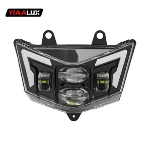 פנס אופנוע LED סימן E עבור קוואסאקי KMX KX KLX KLR KLE ZZR KDX 110 125 140 250 300 450 650 WR אור אופני עפר מוטוקרוס