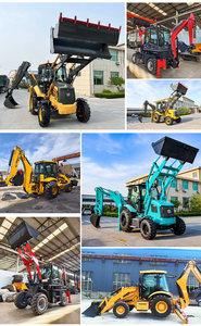 Giá rẻ backhoe loader máy xúc 30-25 Skid chỉ đạo JCB 1cx MST foton lovol lonking backhoe loader với giá backhoe - Product Image 5