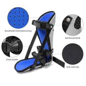 Penyangga Yang Dapat Disesuaikan untuk Pria dan Wanita, Sepatu Bot Berjalan Kaki Patah, Stres, Keseleo Setelah Operasi, Penahan Fiksasi Pergelangan Kaki Olahraga untuk Pria dan Wanita - Product Image 3