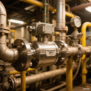 เครื่องวัดการไหลโรสเมาท์ 8705 ของแท้ <span class=keywords><strong>100</strong></span>% ใหม่เอี่ยม แบบหน้าแปลนแม่เหล็ก ประกอบด้วยเซ็นเซอร์ 005 และเครื่องส่งสัญญาณ 8732E - Product Image 4