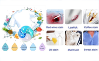 Lessive en capsules personnalisée 4 en 1, écologique, longue durée, nettoyage en profondeur, parfum naturel, protection des couleurs, adoucit les tissus, lavage à la main