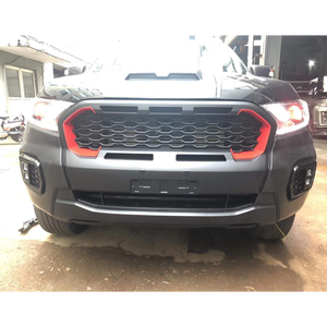 MEJOR <span class=keywords><strong>PRECIO</strong></span> AUTO ACCESORIOS 4x4 OFF ROAD CAR FRONT ABS MESH GRILLE FIT PARA <span class=keywords><strong>RANGER</strong></span> T8 PICKUP TRUCK CON O SIN LUZ LED - Product Image 5