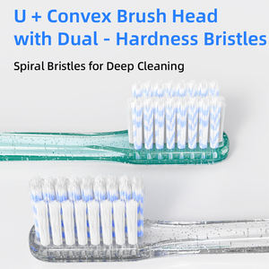 Zachte Schone Diepe Tandenborstel Effectief Hoge Kwaliteit Mondverzorging Tanden Poetsen Groothandel Goedkope Volwassen Tandenborstel Hygiëneproducten - Product Image 4