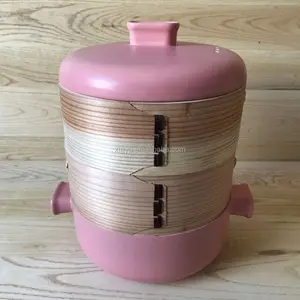 A hot selling Japanese modern variety of handmade steamer steamer casserole ceramic heat-resistant kitchen soup pot