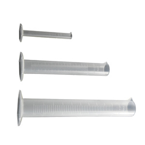 กระบอกตวงพลาสติก Kangzhijia ขนาด 50/100/250 มล. สำหรับใช้ในห้องปฏิบัติการ - Product Image 4