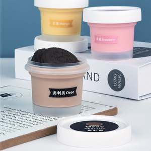 Nouveau 2024 – Mini-coupelles en plastique PP de luxe, givrées, 100 ml, qualité alimentaire, jetables, <span class=keywords><strong>pour</strong></span> <span class=keywords><strong>yaourt</strong></span>, <span class=keywords><strong>crème</strong></span> glacée, gelée et pouding - Product Image 1