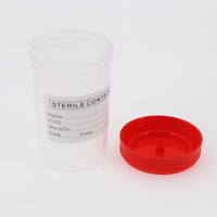 Taza de plástico desechable para prueba de pacientes, contenedor de orina, 30ml, 40ml, 60ml