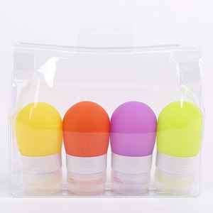 Travel sub-bottling silicone inverted <b>bottle</b> color <b>empty</b> <b>bottle</b> soft ml shampoo lotion travel set - Product Image 6