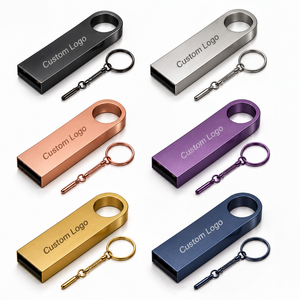 Clé USB de style porte-clés, vente chaude, 2G 4G 8G 16G 32G 64G 128G, mini clé USB personnalisée 2.0 3.0 - Product Image 1