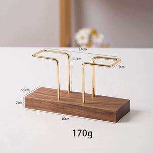 Wholesale <b>Paper</b> Napkin Holder <b>Tissue</b> Dispenser Wooden Napkin Holder for Table - Product Image 2