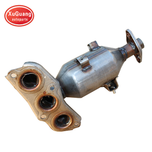 XG-AUTOPARTS New Front <strong>Part</strong> Exhaust Manifold Catalytic Converter Fit for <strong>BYD</strong> <strong>F0</strong> - Product Image 1