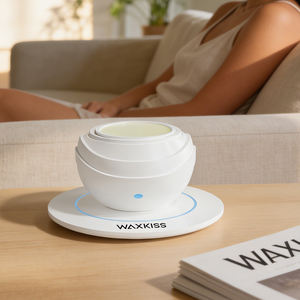 Kit de fragancia para el hogar WAXKISS con diseño patentado, calentador de cera eléctrico con indicadores visuales LED de doble color. - Product Image 1